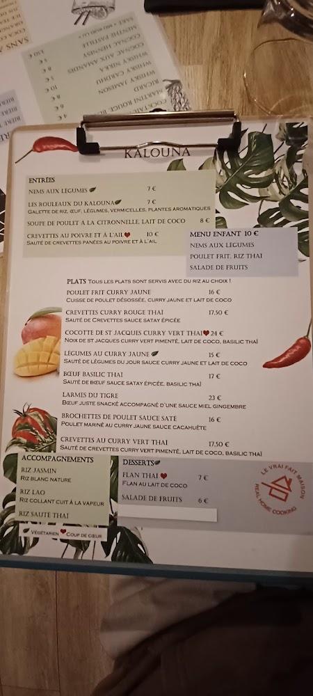 Kalouna - Menu Image 2